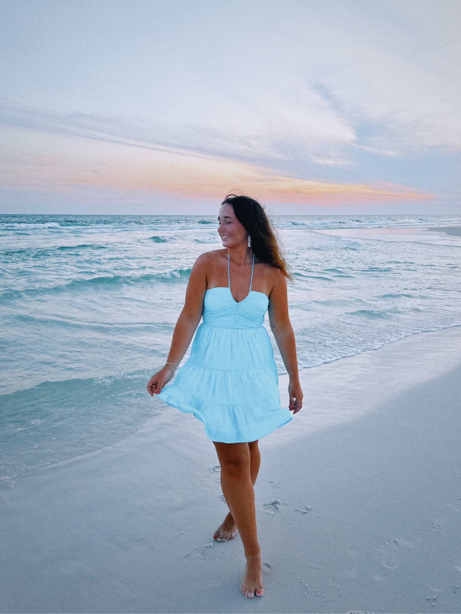 blue dress that gives aquamarine vibes !!!

#LTKfindsunder100 #LTKtravel