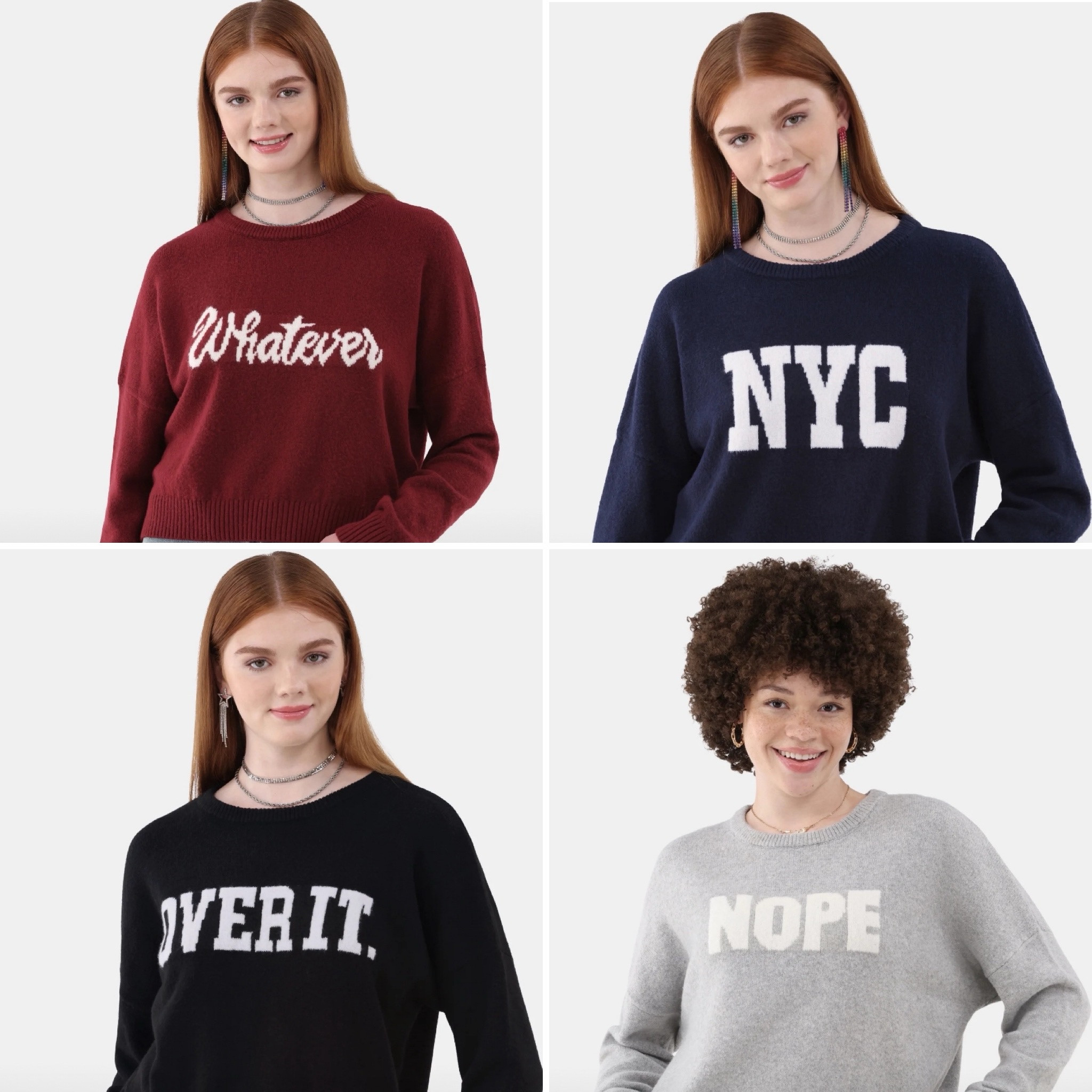 Fun, soft cropped sweaters for under $15! Which will you choose?

#LTKStyleTip #LTKSeasonal #LTKFindsUnder50