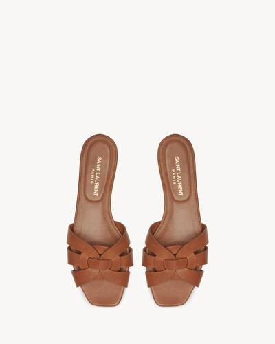 tribute mules in smooth leather | Saint Laurent Inc. (Global)