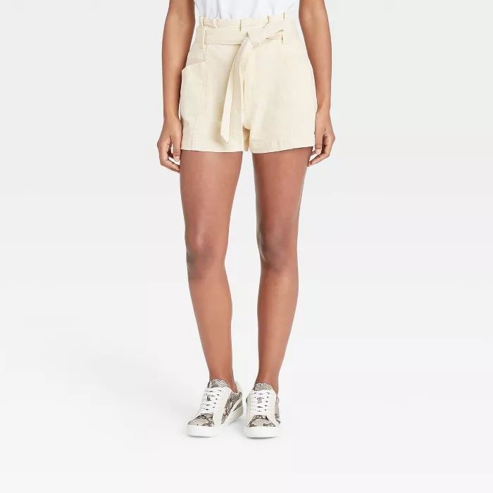 Women's High-Rise Paperbag Shorts - Universal Thread™ | Target