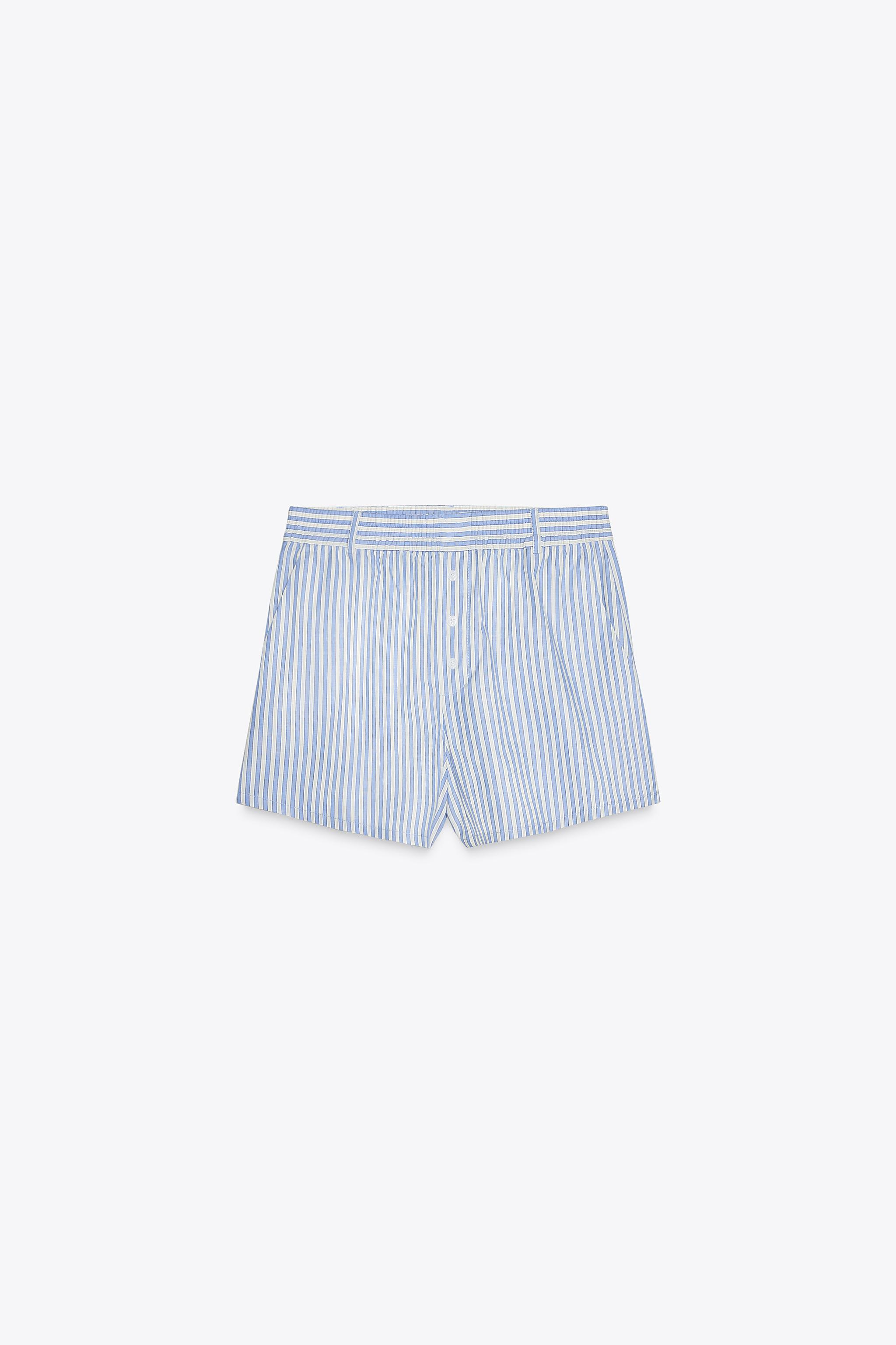 STRIPED SHORTS | Zara UK