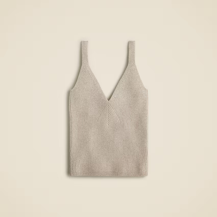 Cashmere sweater-tank | J. Crew US