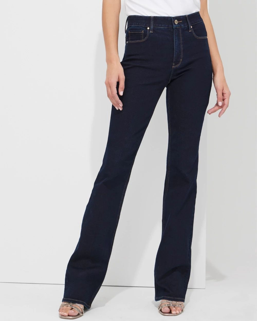 Outlet WHBM High Rise Skinny Flare Jeans | White House Black Market