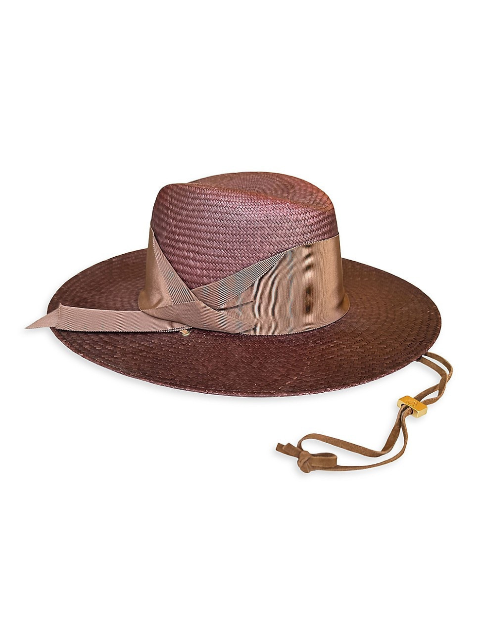 Women's Field Gardenia Woven Sun Hat - Chocolate - Size Small | Saks Fifth Avenue