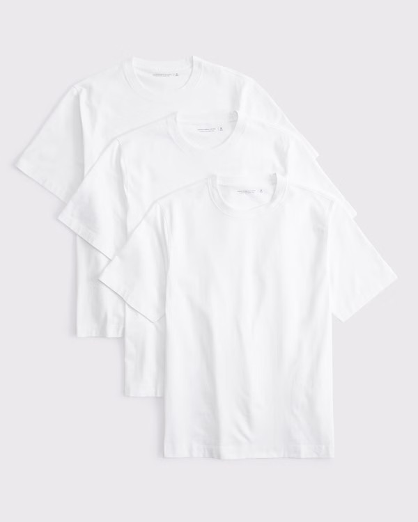 3-Pack Classic Polished Tees | Abercrombie & Fitch (US)