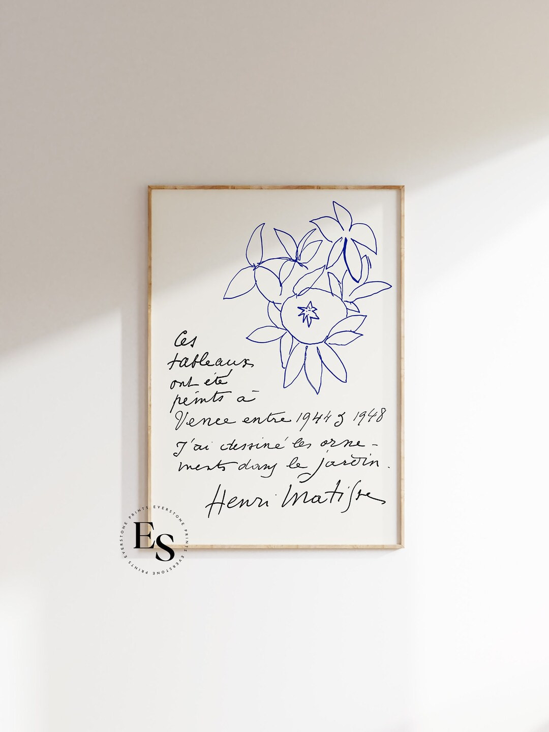 Henri MATISSE Flowers verve 1948 Matisse Print - Etsy Canada | Etsy (CAD)