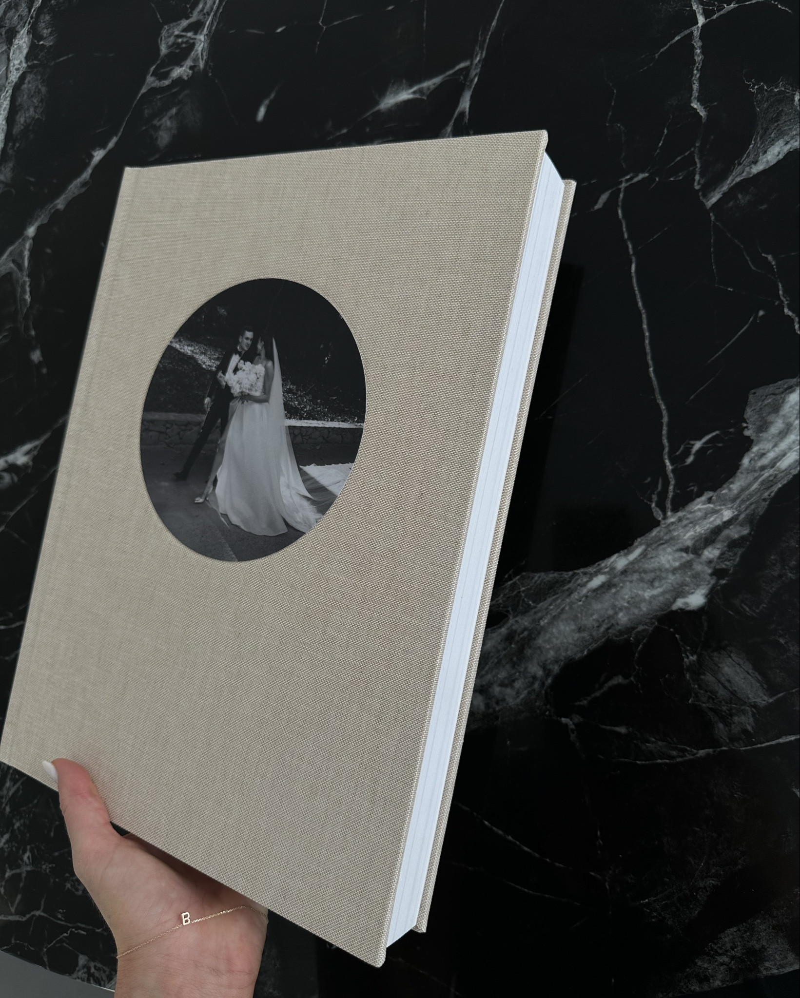 when my wedding photos are turned into the most beautiful coffee table book