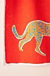 Sun Lee Prowling Leopard Dish Towel | Anthropologie (US)