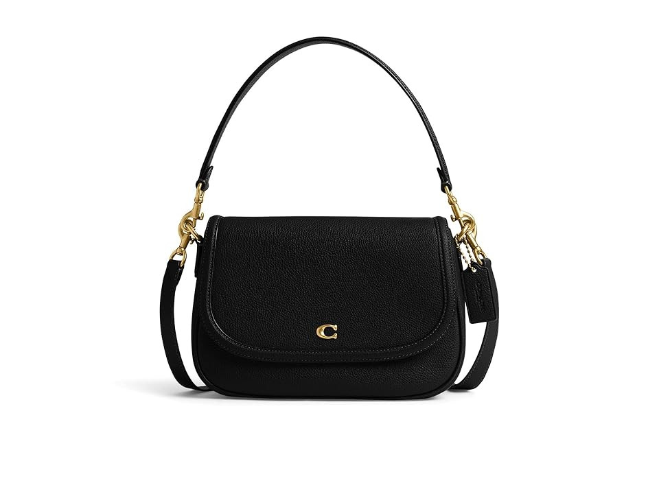 COACH Legacy Shoulder Bag Shoulder Women's Handbags Black, Leather | Zappos