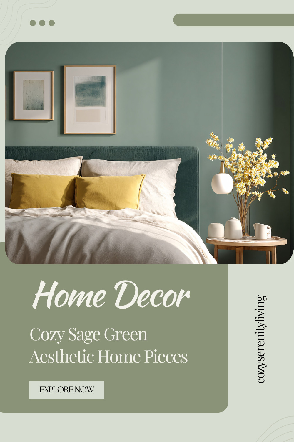 Cozy Sage Green Aesthetic Home Decor Ideas

Bring calm, effortless elegance into your home with cozy sage green aesthetic decor 🌿✨
Discover soft textures, warm earthy tones, and minimalist pieces that create a soothing, modern space. From calming bedroom accents to curated styling inspiration, this look blends natural warmth with timeless interior design. Perfect for cozy lovers, neutral decor fans, and anyone wanting a serene, elevated home. Save these ideas & explore more cozy, curated home finds at CozySerenityLiving — your inspiration for calm living & elevated style.

sage green decor, cozy home, neutral interior design, modern bedroom aesthetic, home styling, calm decor ideas, soft color palette, warm minimalist home, cozyserenityliving, organic modern, interior inspiration, bedroom decor, aesthetic home 

 

#LTKHome #LTKFindsUnder100 #LTKStyleTip