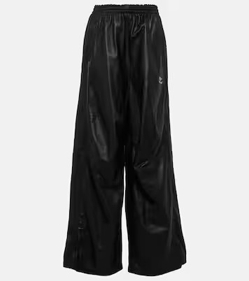 Wide-leg leather pants | Mytheresa (UK)
