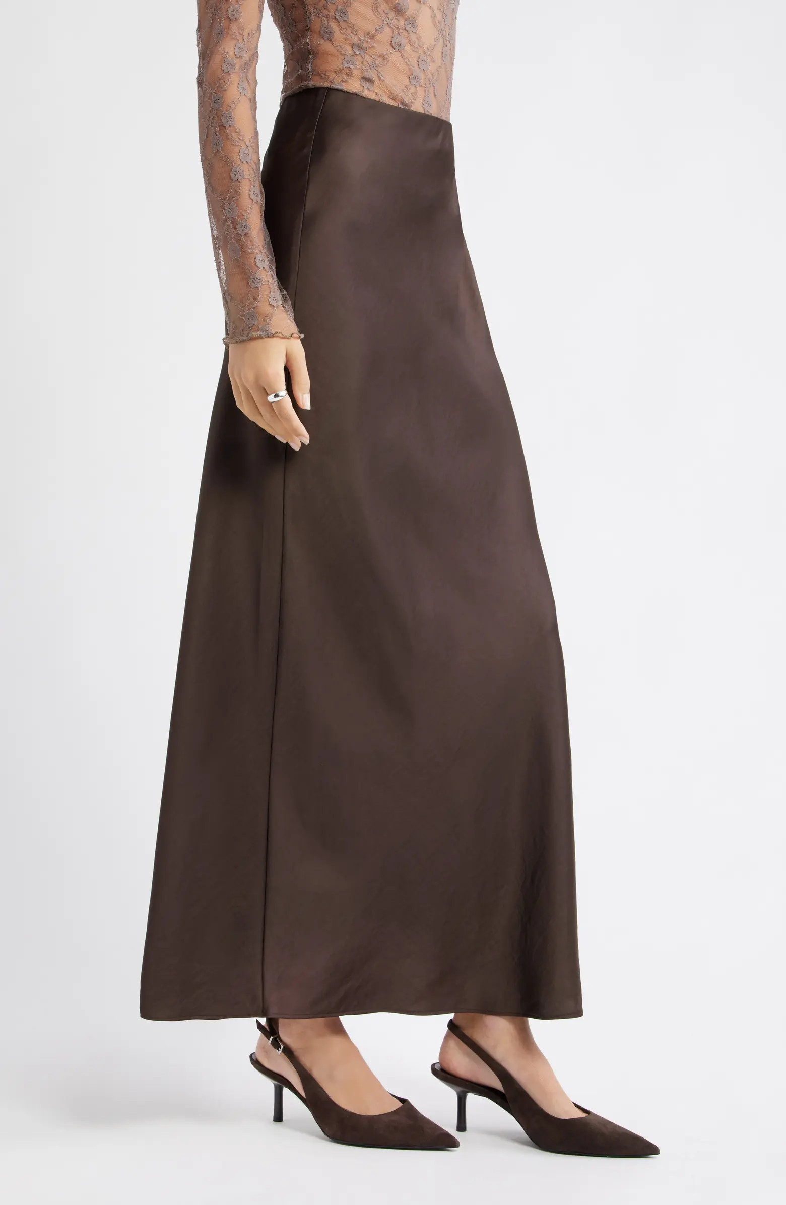 Satin Maxi Skirt | Nordstrom