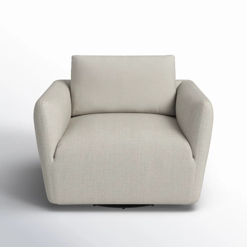 Cyan Upholstered Swivel Armchair | Wayfair North America