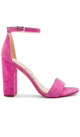 Sam Edelman Yaro Heel in Hot Pink | Revolve Clothing