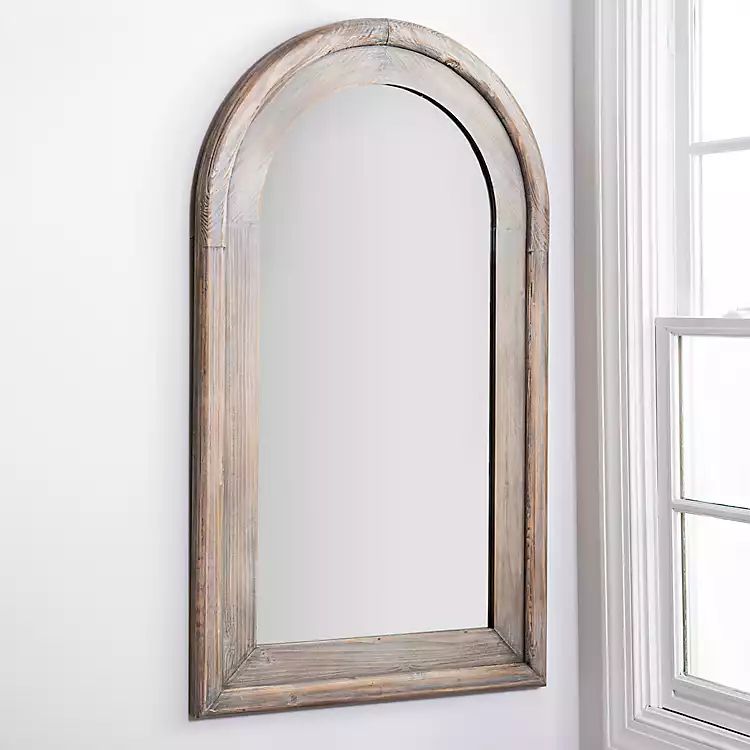 Natural Rounded Arch Mirror | Kirkland's Home