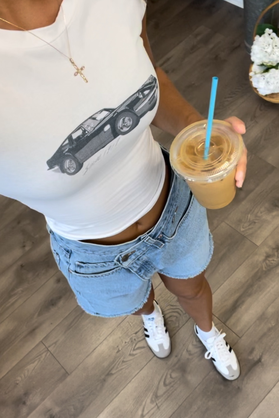 Shorts are from PARKE and this cute tee is under $40! 

#LTKunder50 #LTKFind #LTKaustralia