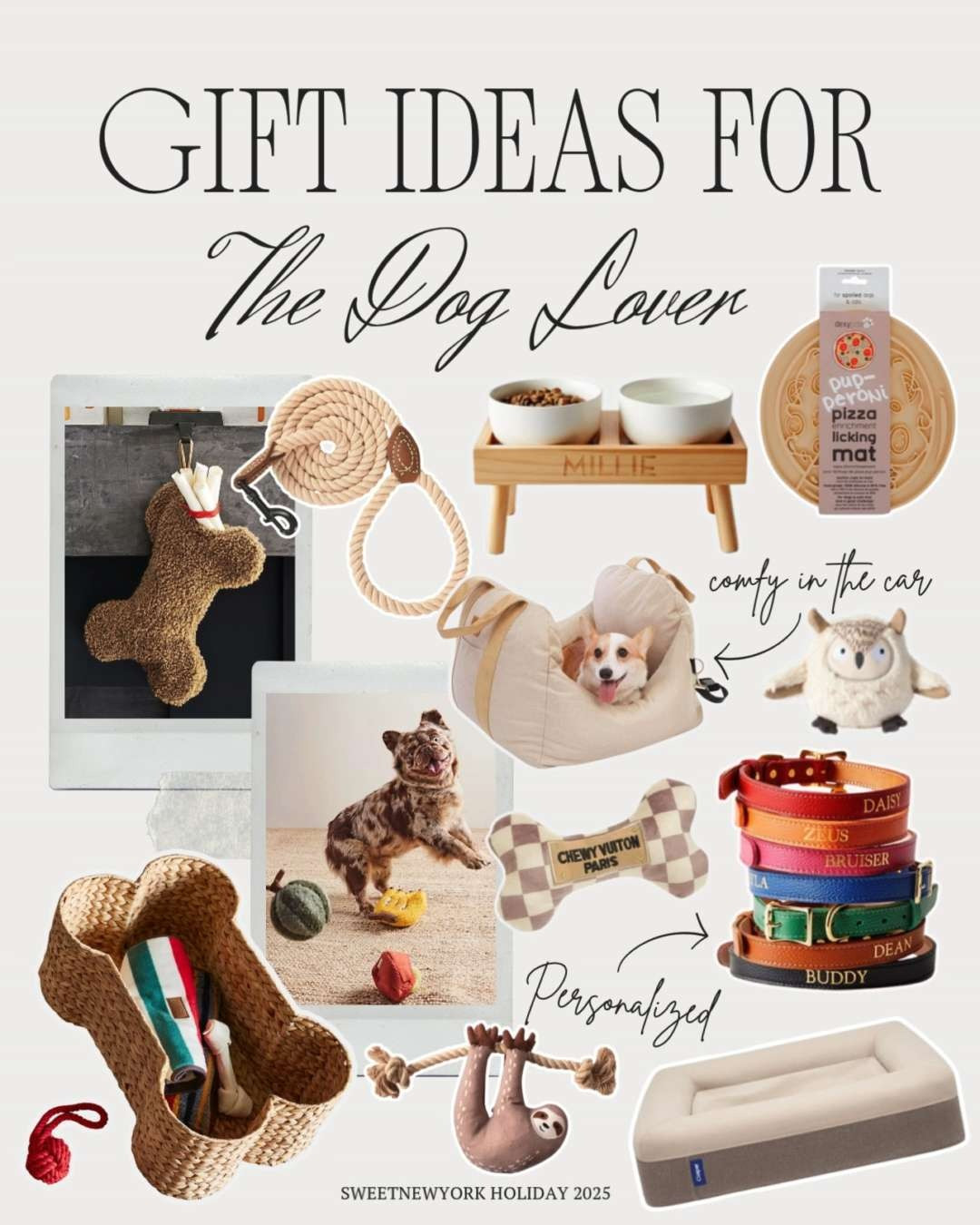 Holiday Gift Ideas for the dog lover, pet gift ideas, gifts for dogs, dog toys, pet gifts, pet gift guide, travel gifts, gifts for animals, family gift ideas, dog lover gifts,  

 

#LTKGiftGuide #LTKHoliday #LTKPets