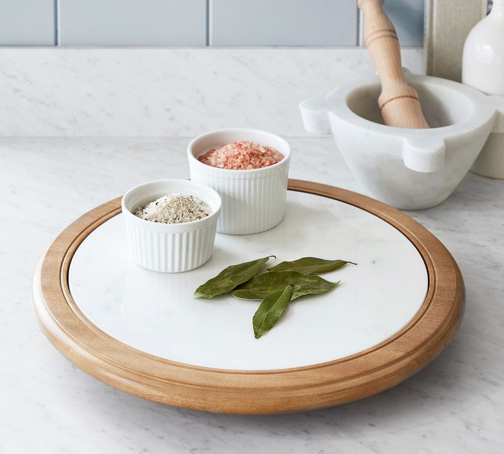 Turned Wood Lazy Susan | Pottery Barn (US)