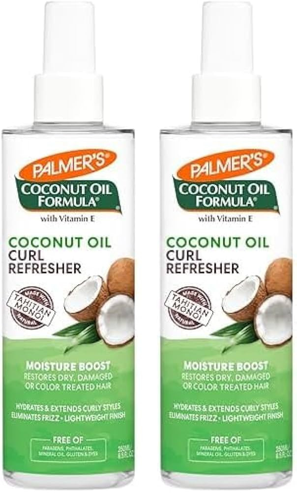 Palmer's Coconut Oil Formula Moisture Boost Curl Refresher Spray, 8.5 Ounce (Pack of 2) | Amazon (US)