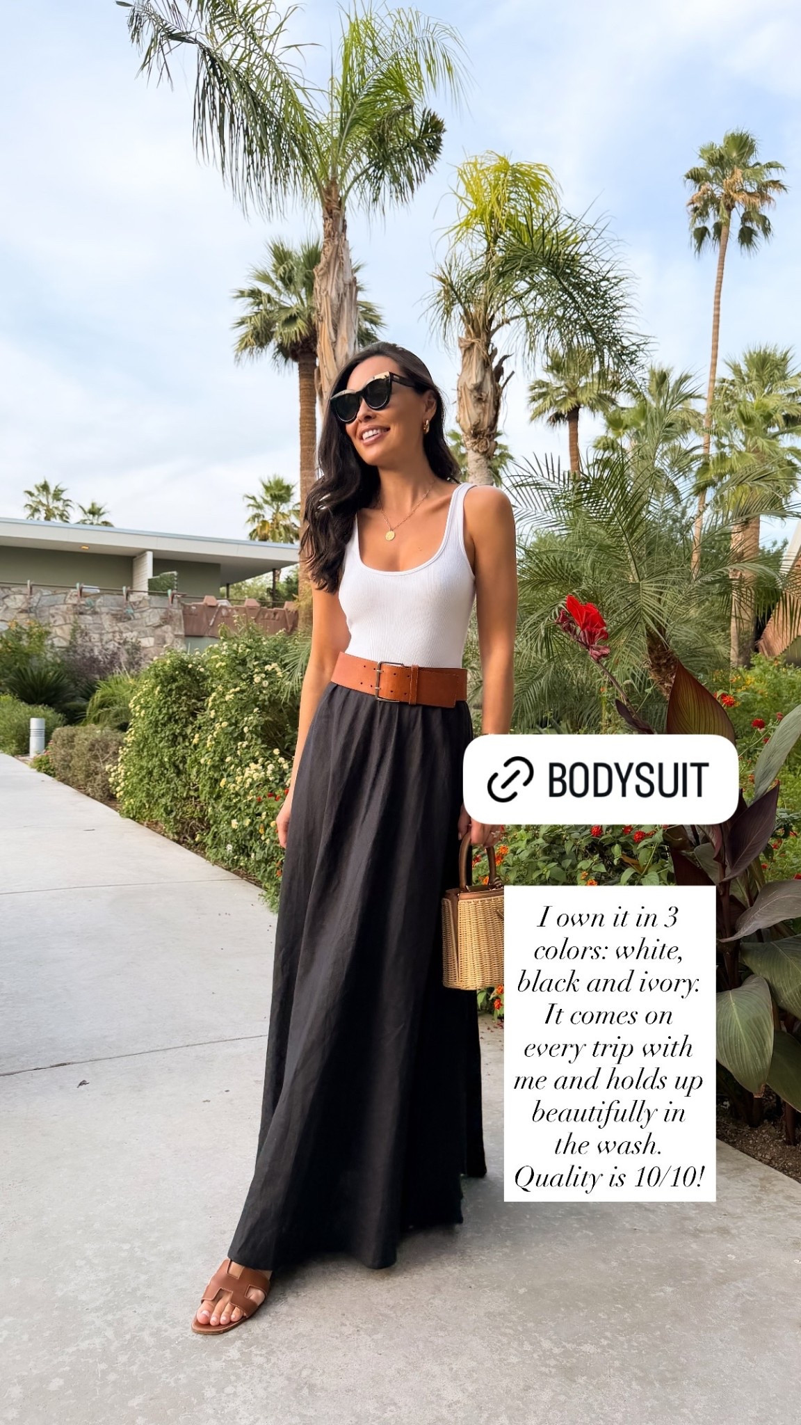 Bodysuit, Scottsdale outfit, spring outfit. 

#LTKootd #LTKSeasonal #LTKTravel