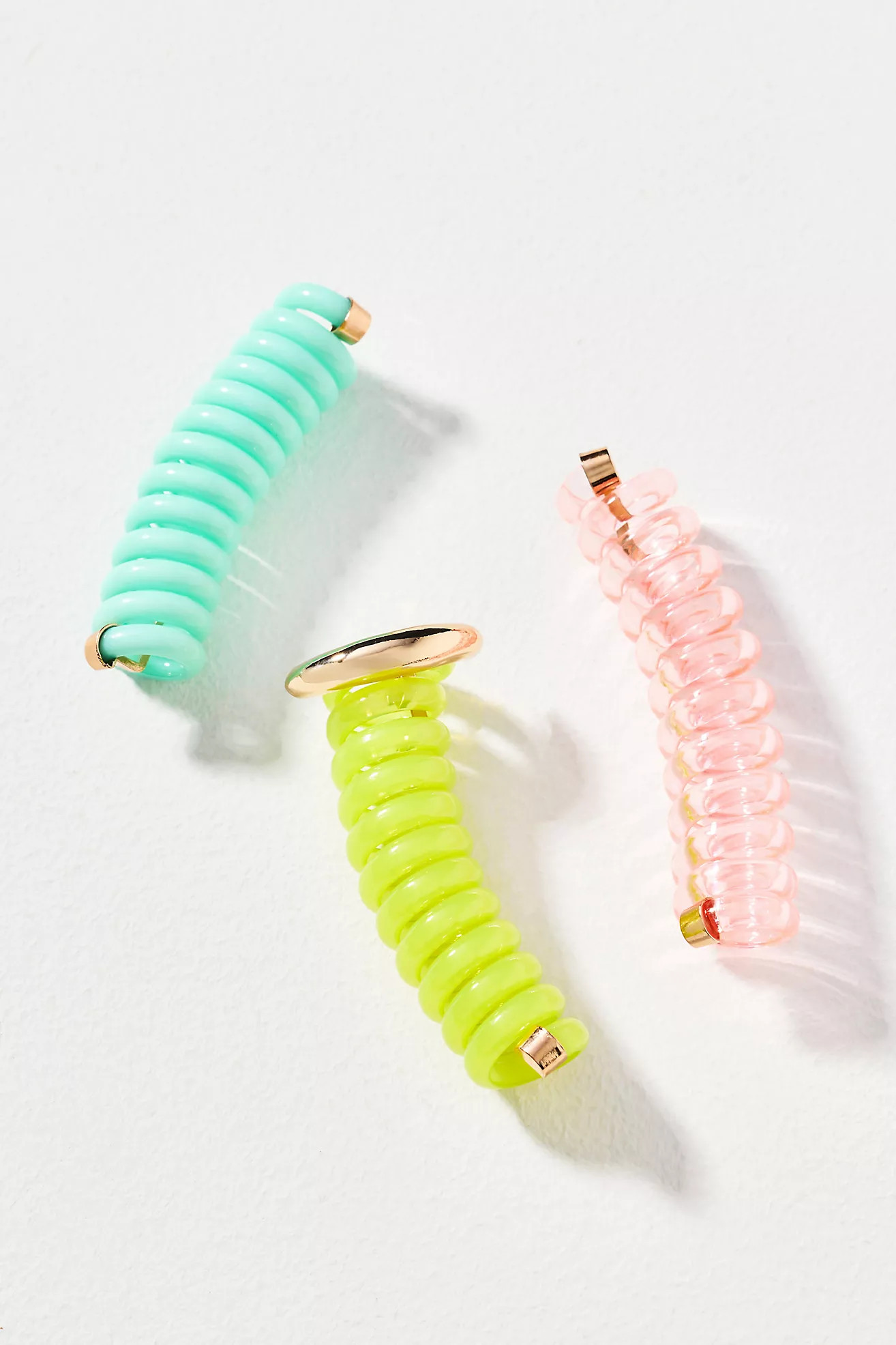 Coil Hair Ties, Set of 3 | Anthropologie (US)