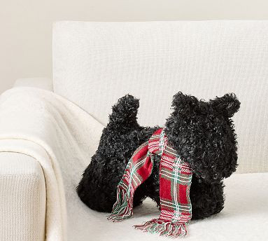 Finn Scottie The Dog Shaped Pillow | Pottery Barn (US)