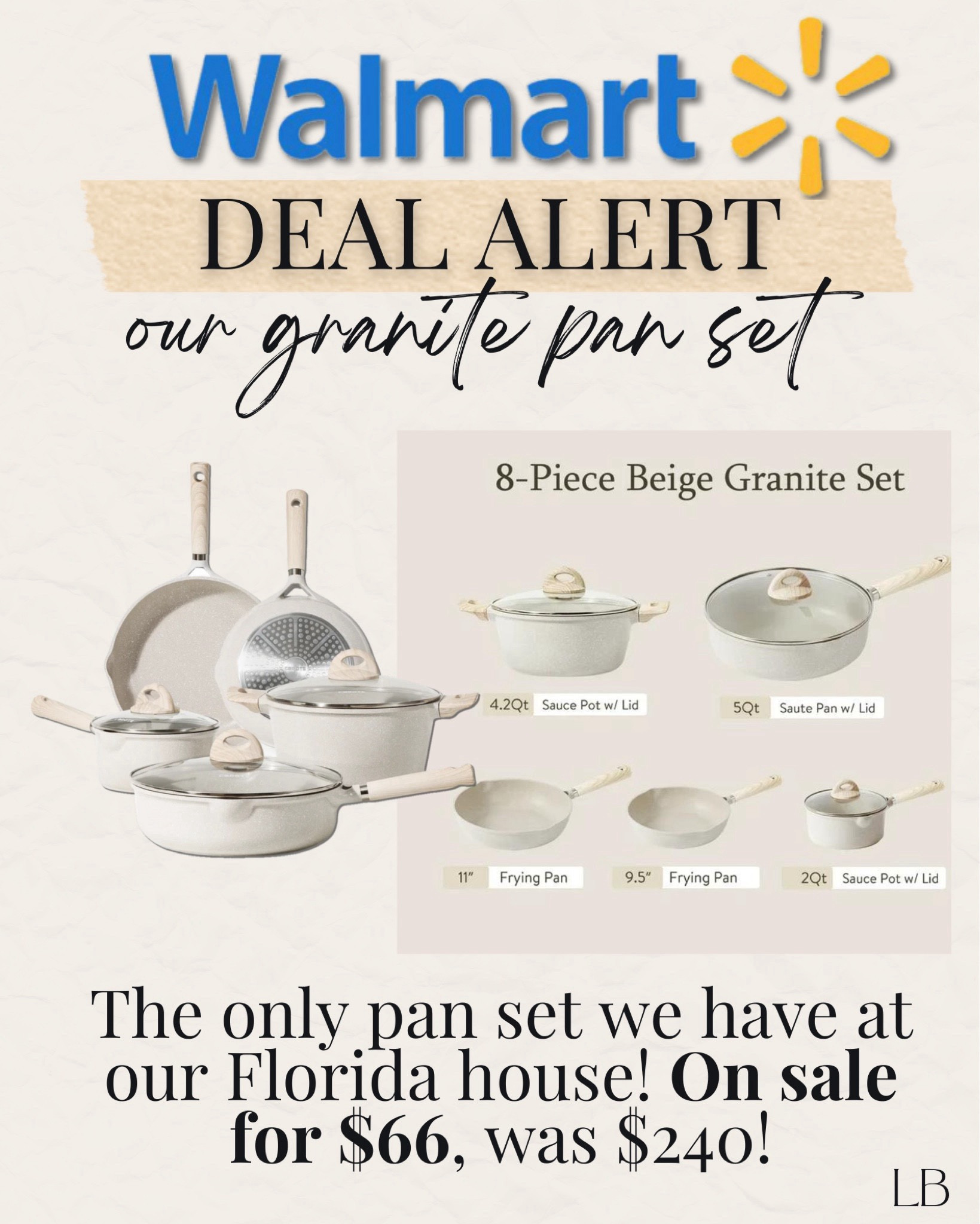 The best granite pan set is on sale for $66! These are our favorite nonstick pots & pans! 

#LTKHome #LTKFindsUnder100 #LTKSaleAlert