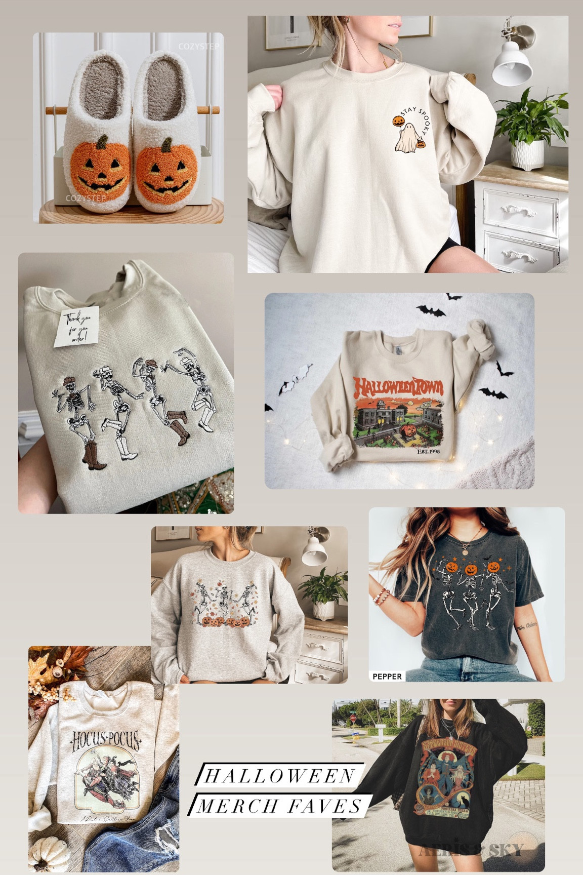 Halloween Merch Faves!! 

#LTKFind #LTKunder100 #LTKSeasonal