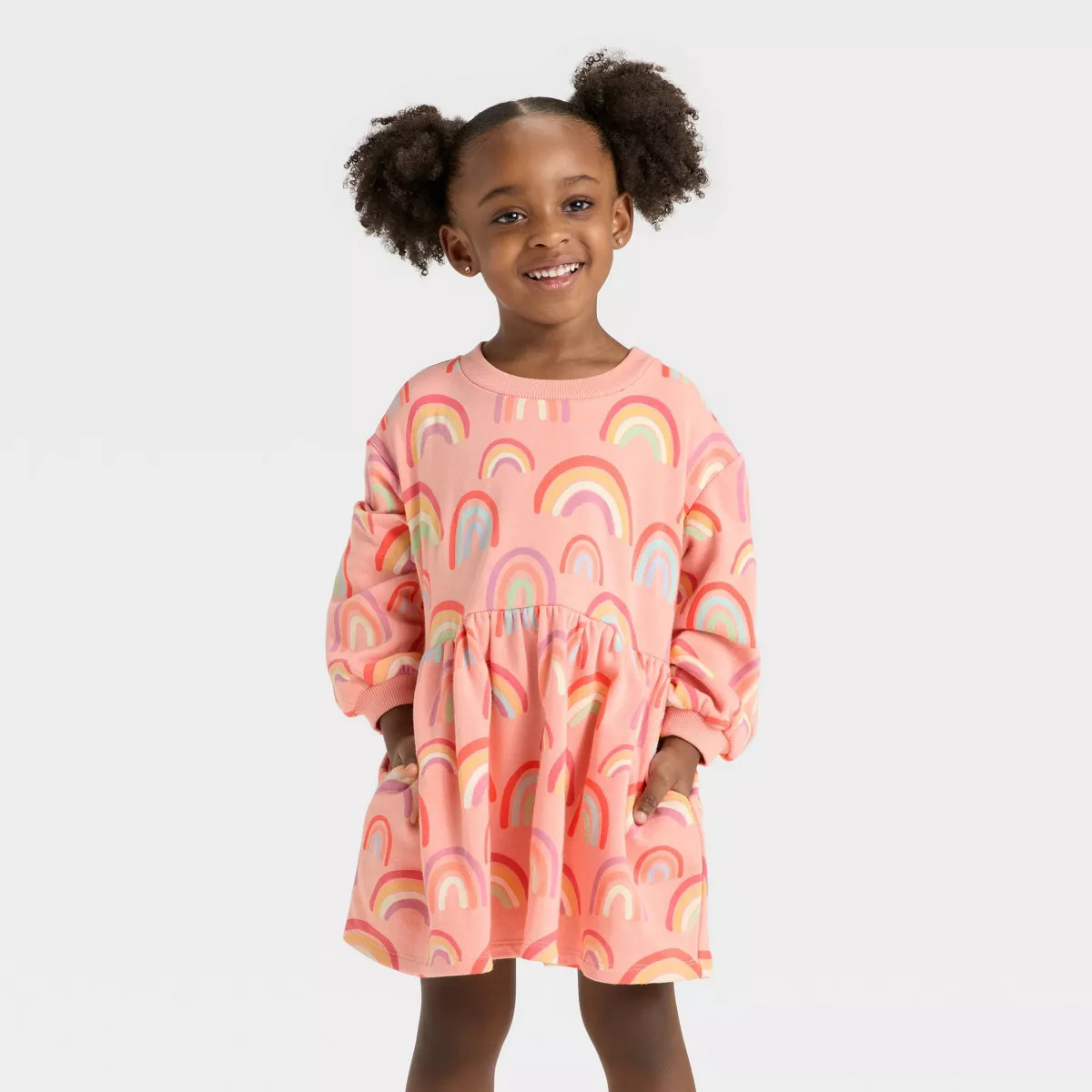 Toddler Girls' French Terry Dress - Cat & Jack™ | Target