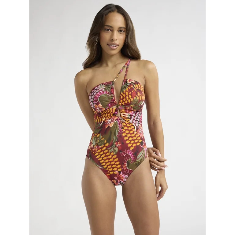 Sofia by Sofia Vergara Women's and Women's Plus Claudia One Piece Swimsuit, Sizes XS-3X - Walmart... | Walmart (US)