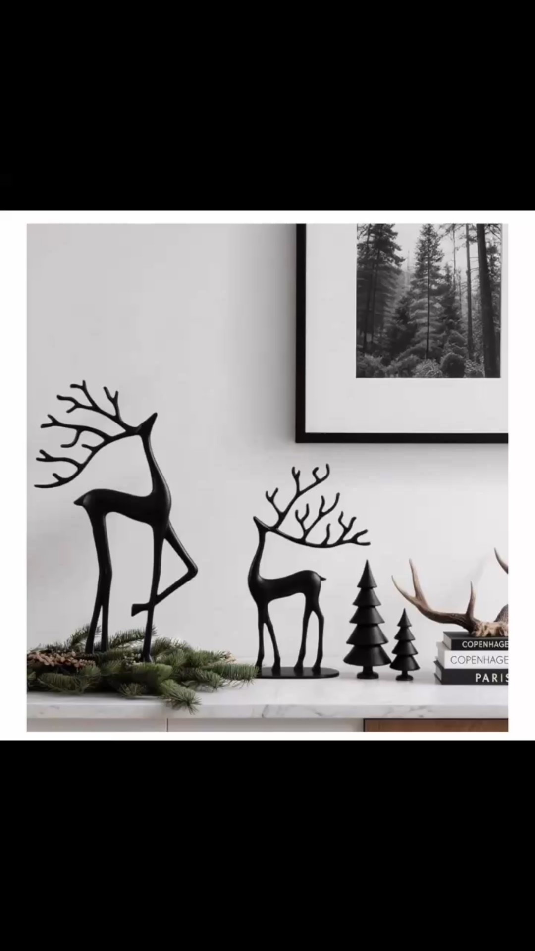 Cast aluminum black table top reindeer set of 2

#LTKSaleAlert #LTKSeasonal #LTKHome