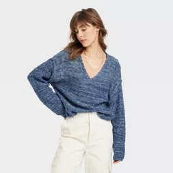 Women's V-Neck Pullover Sweater - Universal Thread™ | Target