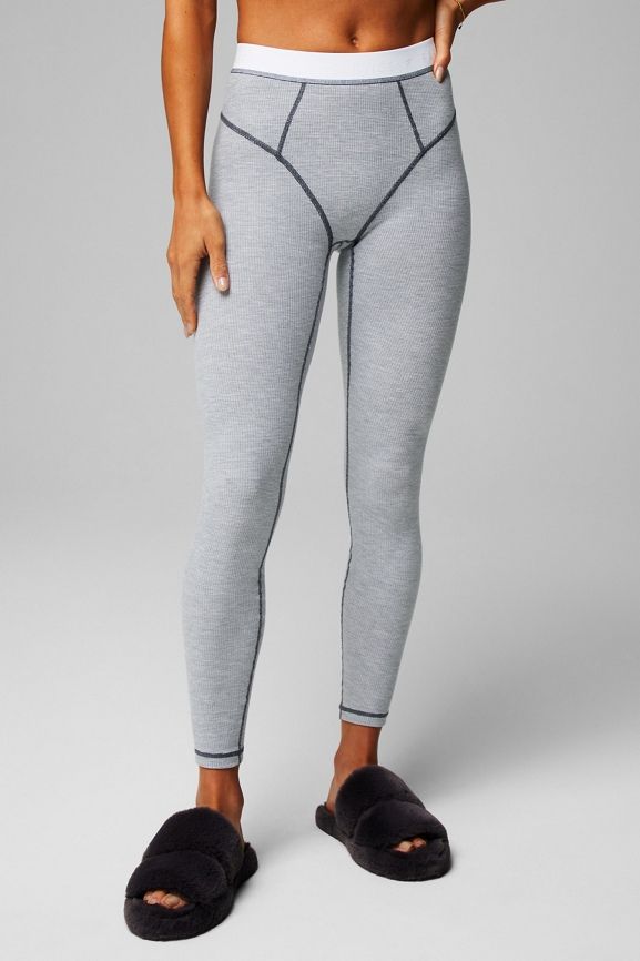 Fabletics Waffle Legging | Fabletics - North America