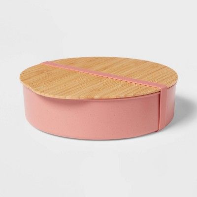 Salad Bento with Bamboo Lid Terra Rose Brown - Threshold™ | Target