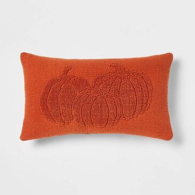 Loop Pumpkin Throw Pillow - Threshold™ | Target