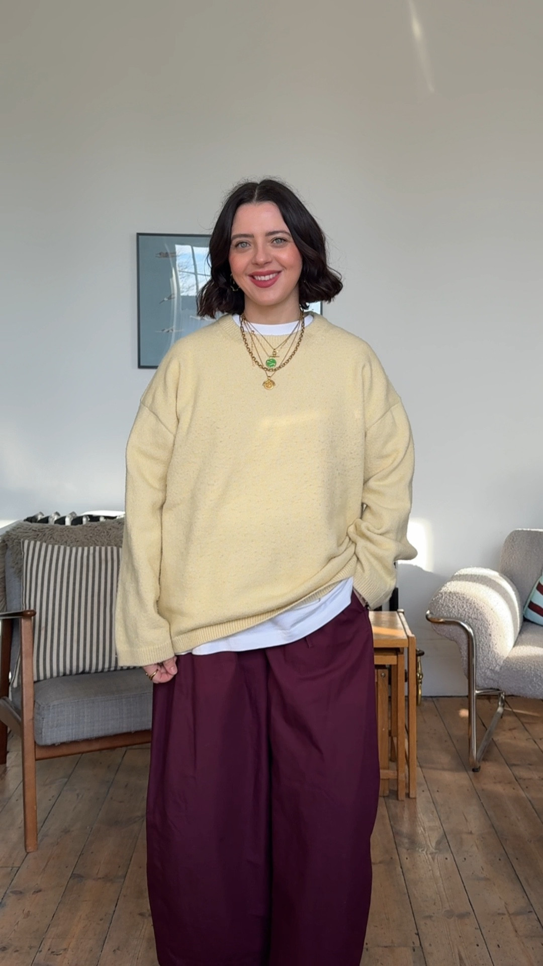 A good colour combo 💛🍇 linked what I can for you! The jumper was h&m last year so I’ve added a few alternatives 

#LTKpetite #LTKuk #LTKspring