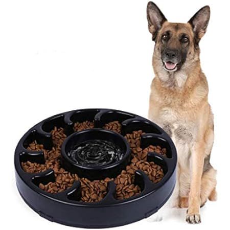 JASGOOD Slow Feeder Dog Bowl Slow Eat Feeder for Fun Slow Feeding Interactive Bloat Stop Dog Bowls | Amazon (US)