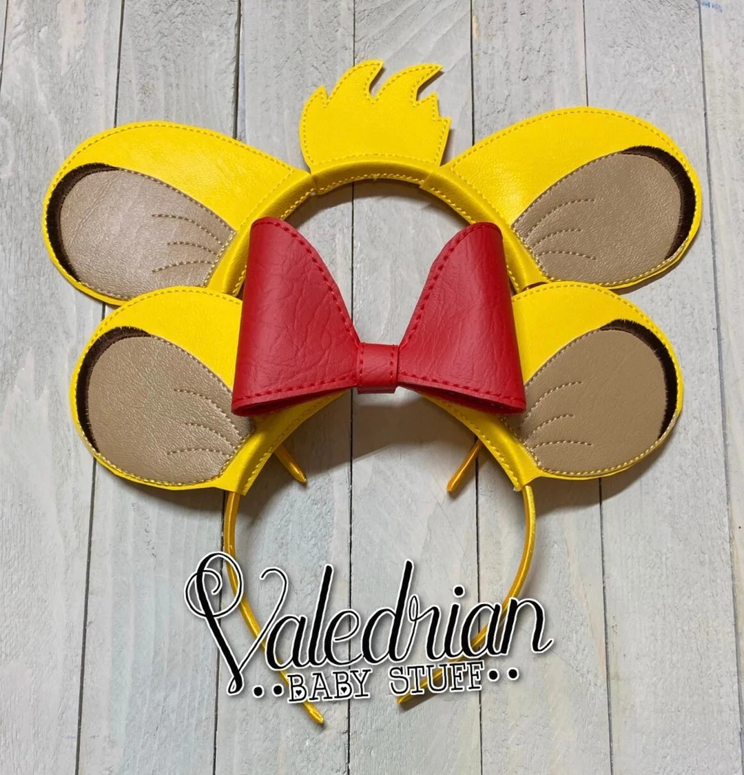Lion King Simba Inspired Mouse Ears Headband Accessories Costume Dress up Pretend Play Vacation H... | Etsy (US)