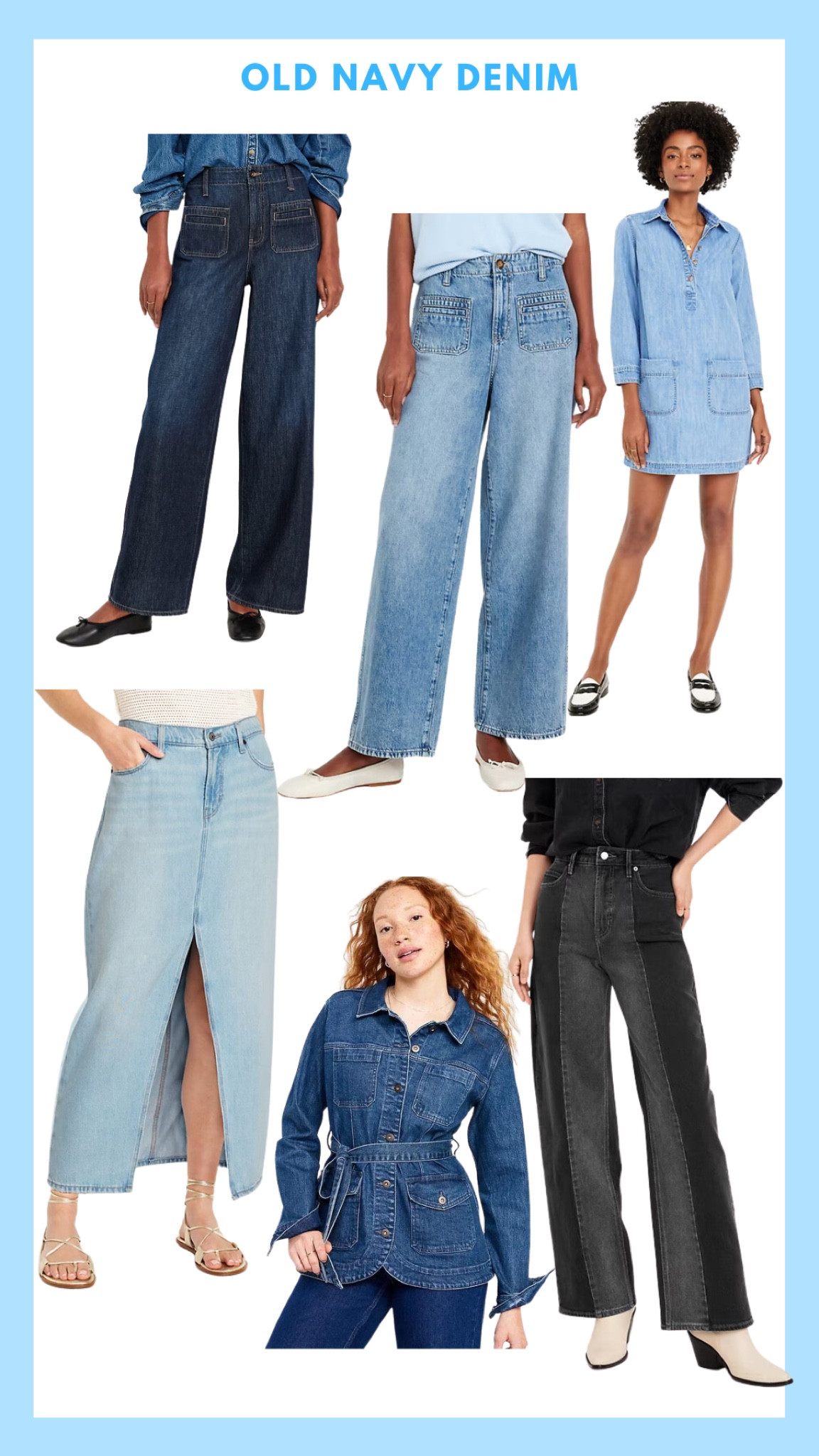 Old navy denim! Lots of these items on sale!

#LTKfindsunder50 #LTKstyletip #LTKsalealert