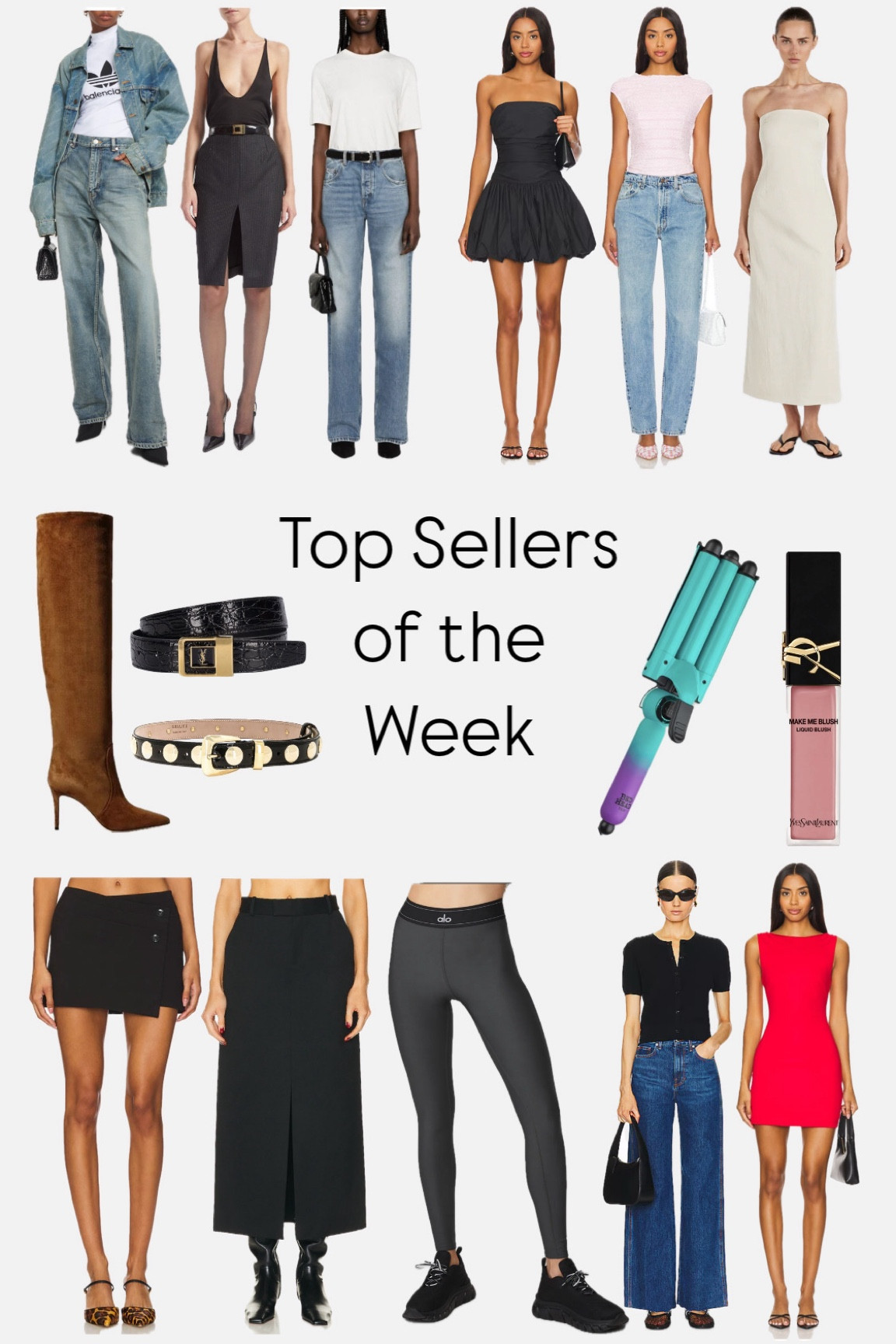 Here’s a list of my top selling and most asked about pieces of the week. I took my normal size in everything. 

Fall outfits, jeans, dress, makeup, suede boots, maxi stress, mini skirt, midi skirt, lbd, cardigan, statement belt, outfit inspo, fall must-haves, wardrobe essentials  


#LTKFindsUnder100 #LTKSaleAlert #LTKFindsUnder50