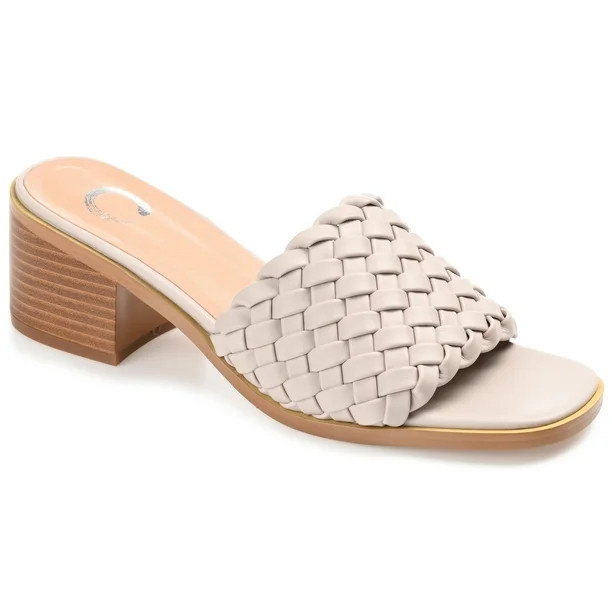 Brinley Co. Womens Open Toe Slip On Mule - Walmart.com | Walmart (US)