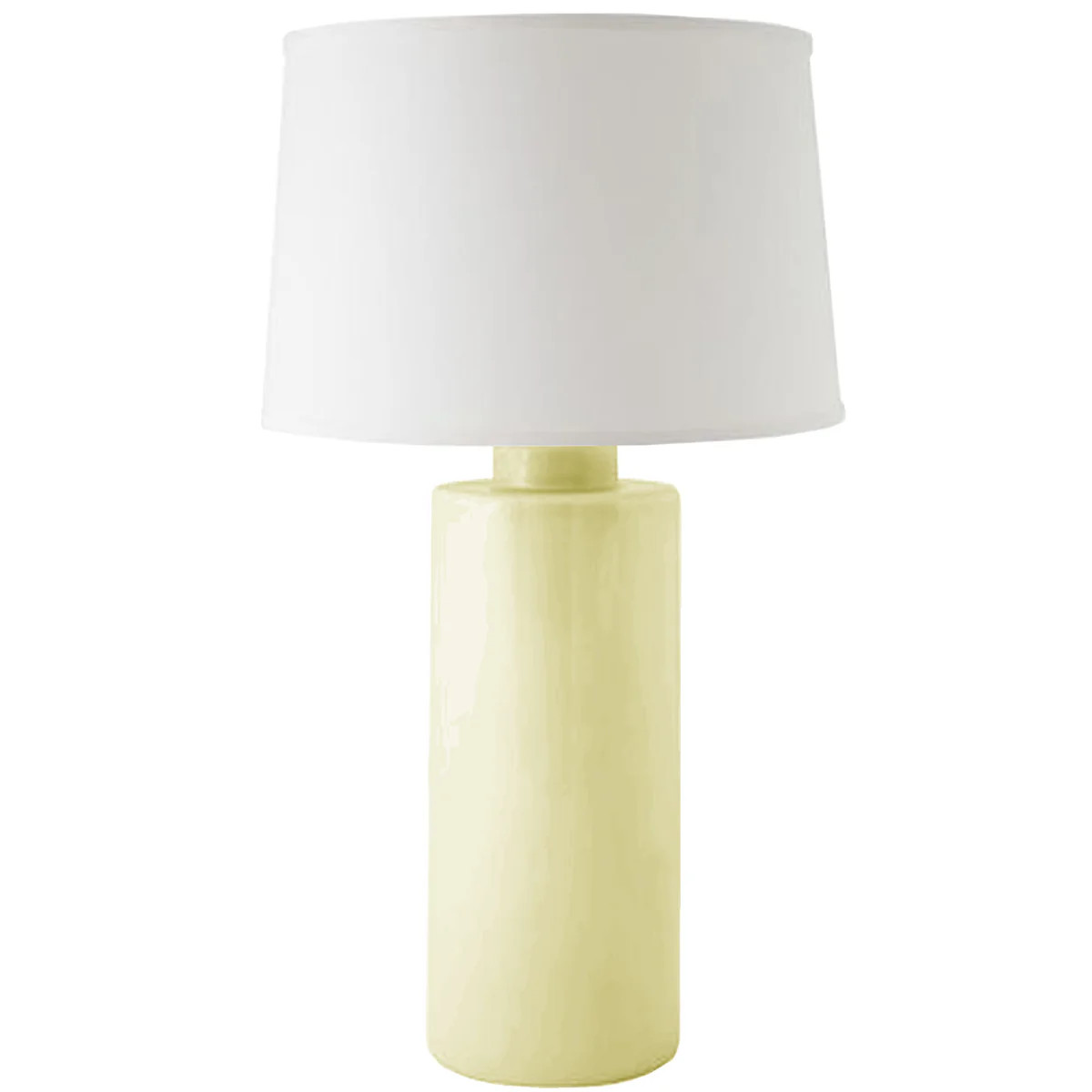 Lemon Sorbet Solid Column Lamp | Ruby Clay Company