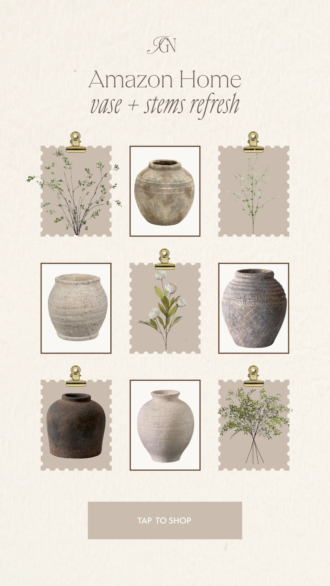 Neutral vases + faux stems are the easiest way to refresh your space without redoing everything 🤍
#amazonhome #ltkhome #neutraldecor #cozyhome #modernorganic #homefinds #amazonfinds #ltkunder100

#LTKSeasonal #LTKHome