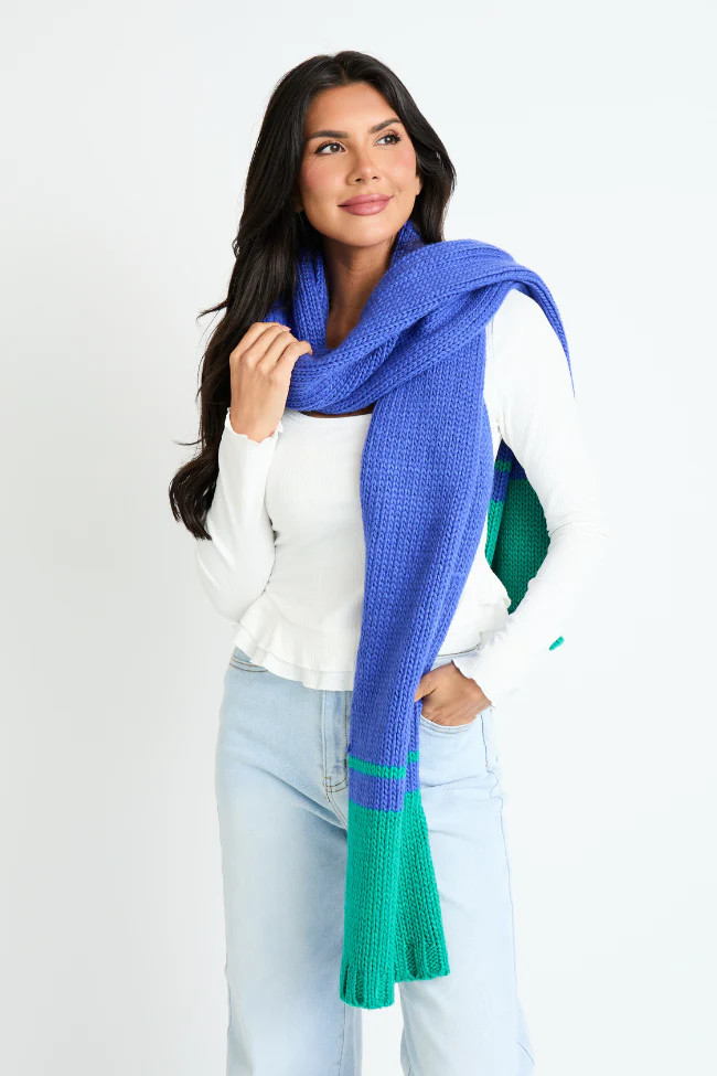 Delta Blue Scarf SALE | Pink Lily