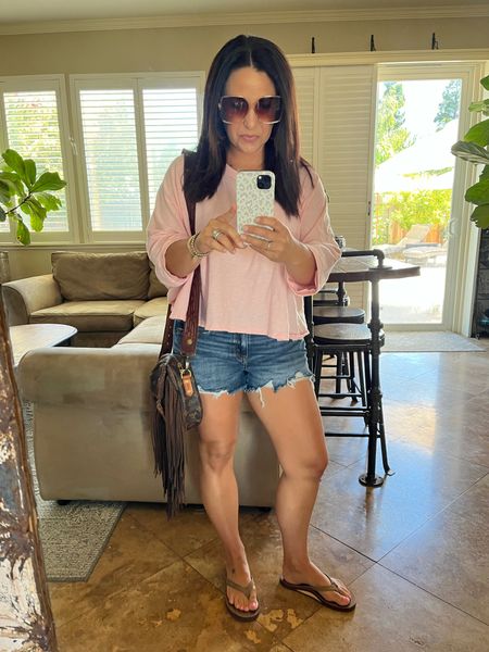 These shorts and this slouchy shirt are on repeat and I’m okay with that. Wearing a small in both. My sunnies come in a 3 pack for under $24. 

#LTKSeasonal #LTKstyletip #LTKFind