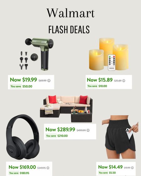 Walmart flash deals! 

#LTKSeasonal #LTKsalealert #LTKhome