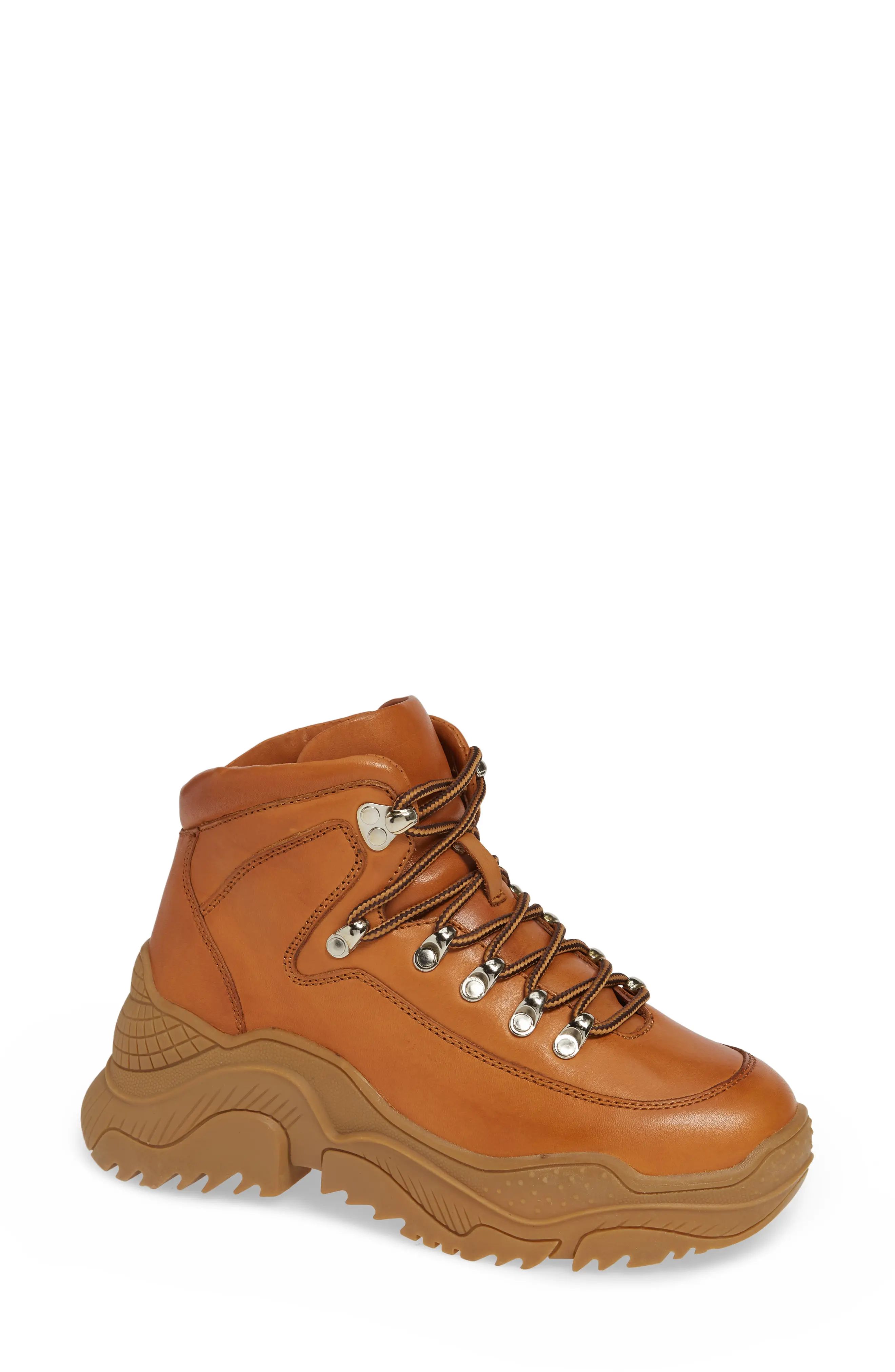 Women's Jeffrey Campbell Debris Sneaker Boot, Size 5 M - Brown | Nordstrom