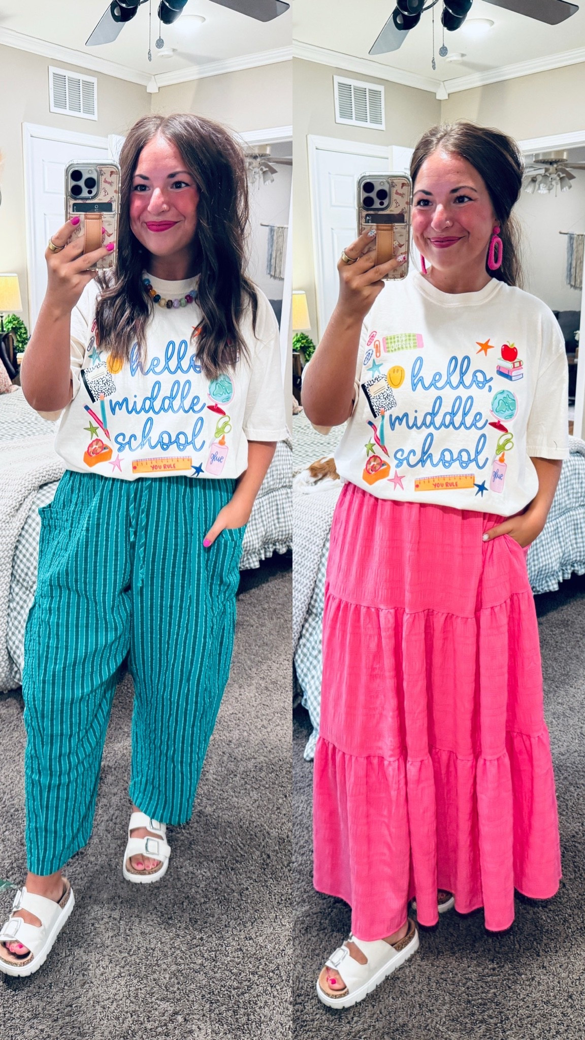 one tee, two ways! currently on sale!! 

 #LTKSaleAlert #LTKMidsize #LTKWorkwear