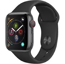 Apple Watch Series 4 GPS + Cellular 40MM Space Gray Aluminum Case with Black Sport Band | Sam's Club