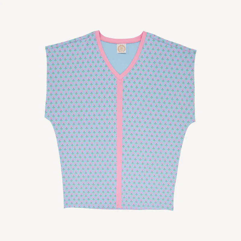 Holly Hills Hand Block with Hamptons Hot Pink | The Beaufort Bonnet Company